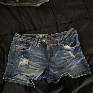 Women’s Hydraulic Jean Shorts Size 11/12